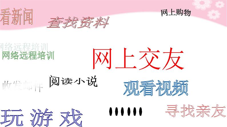 2021-2022学年部编版道德与法治七年级上册5.2 网上交友新时空 课件(32张PPT+3视频)05
