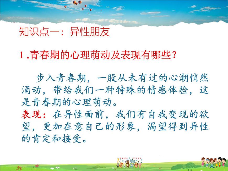 人教版道德與法治七年級下冊  2.2 青春萌動【課件】第3頁