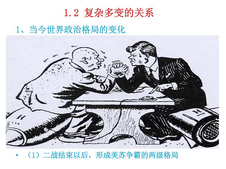 2021-2022学年部编版九年级道德与法治下册 1.2 复杂多变的关系 课件(21张PPT)第3页