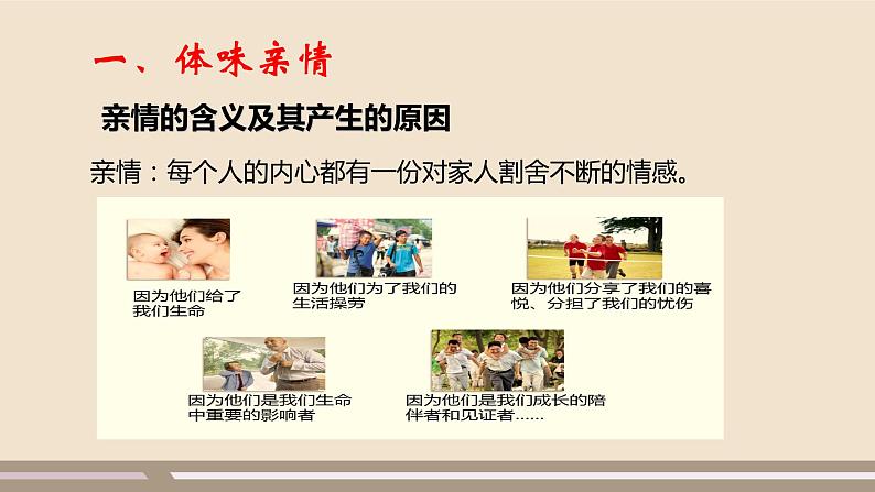 人教部编版道德与法治七年级上册第三单元第七课第二课时 爱在家人间课件PPT第5页