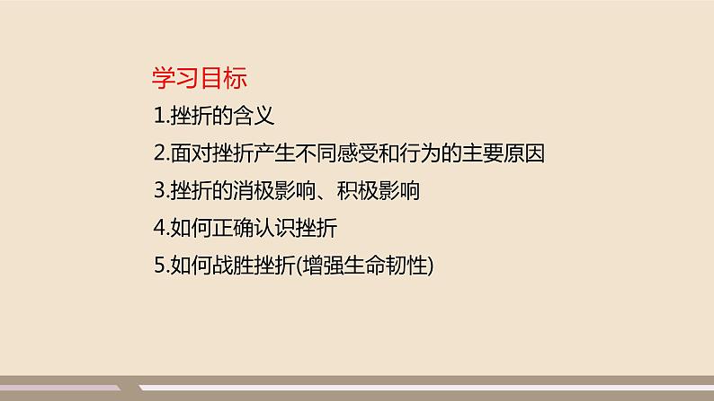 人教部编版道德与法治七年级上册第四单元第九课第二课时 增强生命的韧性课件PPT02