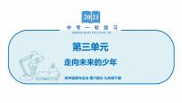 2022届 初中道德与法治 一轮复习 第六部分（九年级下册） 第三单元　走向未来的少年 课件