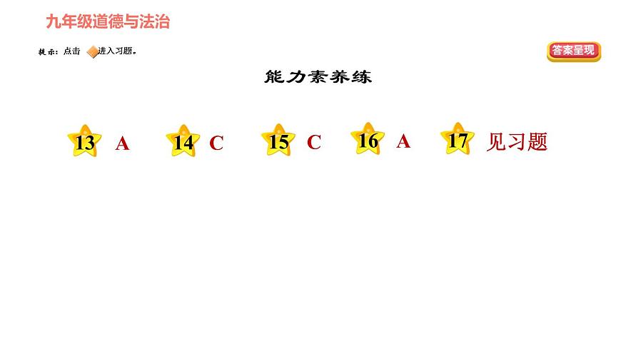 人教版八年級下冊道德與法治 第3單元 第5課 基本經(jīng)濟(jì)制度 第3課時(shí) 基本政治制度 習(xí)題課件第3頁