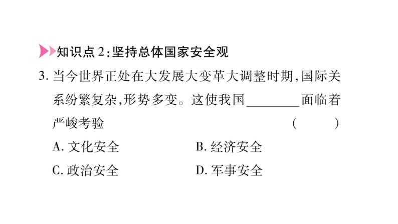 八年级人教版道德与法治（部编版）第九课 树立总体国家安全观 （共37张PPT）08