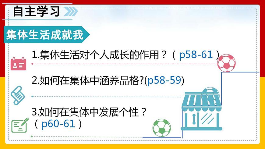 部編版  道德與法治 《集體生活成就我》課件第4頁