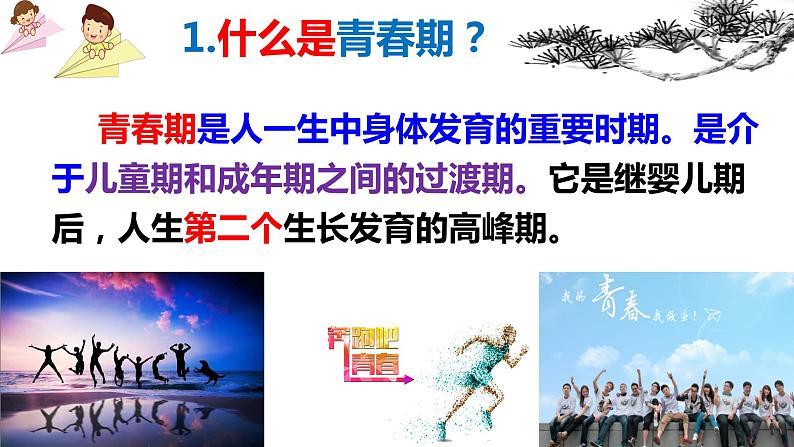 2021-2022学年统编版七年级下册 1.1 悄悄变化的我 课件(19张)第5页
