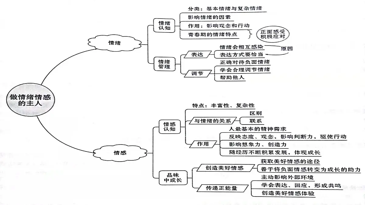 七年级下册第二单元做情绪情感的主人课件2022年中考道德与法治一轮基础复习第3页