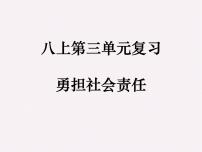 第三单元勇担社会责任复习课件2022年中考道德与法治一轮复习