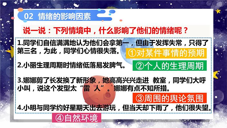 4.1青春的情绪课件2021-2022学年部编版道德与法治七年级下册08