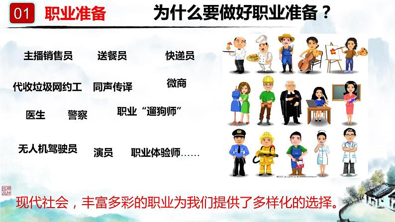 2021-2022 统编版九年级下册 6.2多彩的职业课件 课件 (30张)第6页