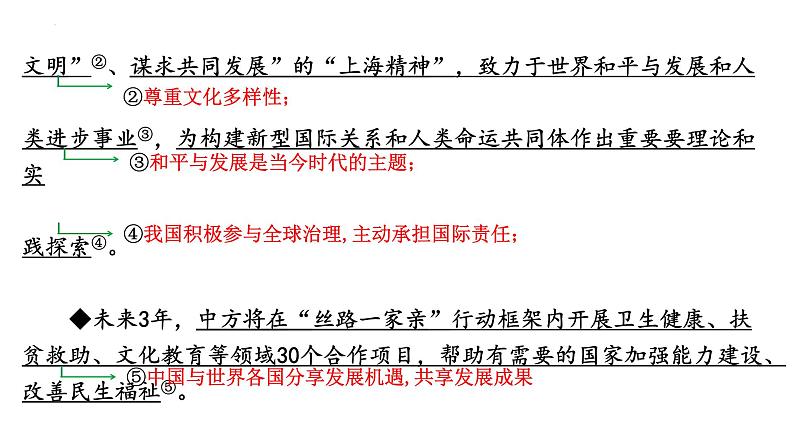 2022年中考道德与法治二轮专题复习课件:加强国际交流携手创建未来第4页