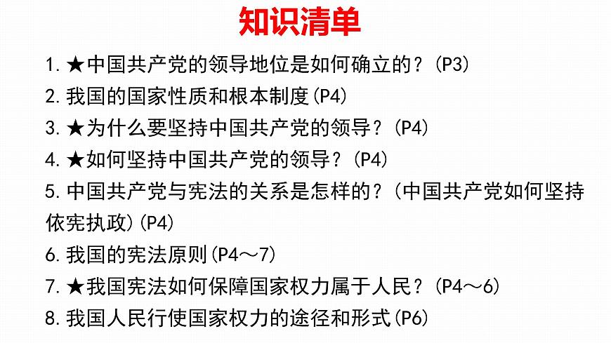 2022年人教部編版中考道德與法治一輪復(fù)習(xí)專題08 堅(jiān)持憲法至上課件PPT第5頁