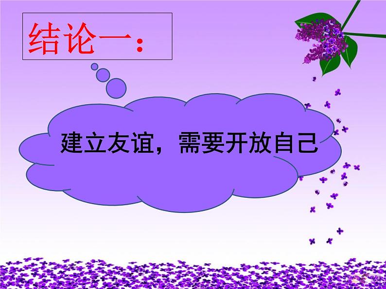 部编版道德与法治七年级上册 5 .1 让友谊之树常青(2)(课件)08