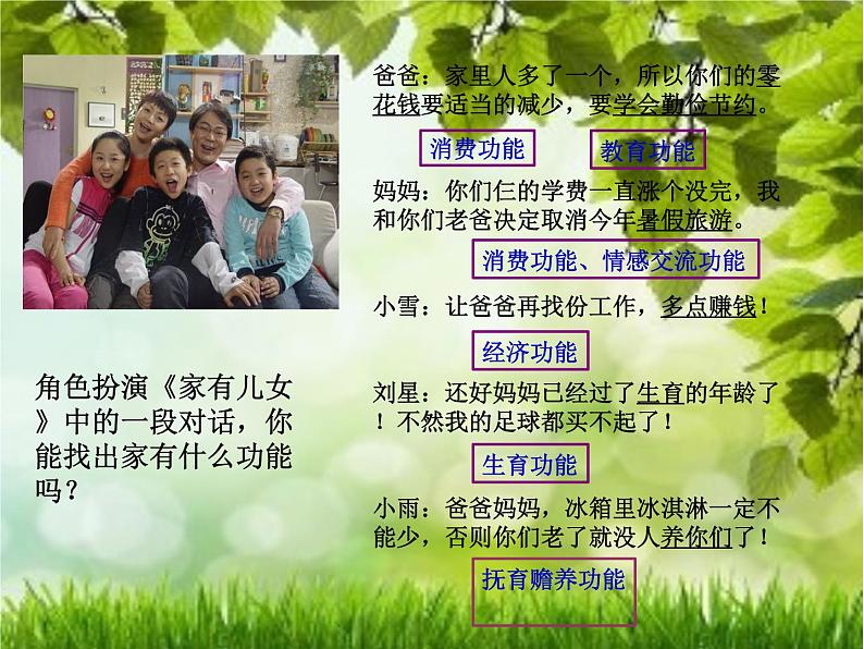 部编版道德与法治七年级上册 7 .1 家的意味(11)(课件)06