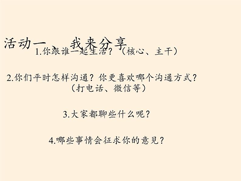 部编版道德与法治七年级上册 7 .3 让家更美好(31)(课件)04