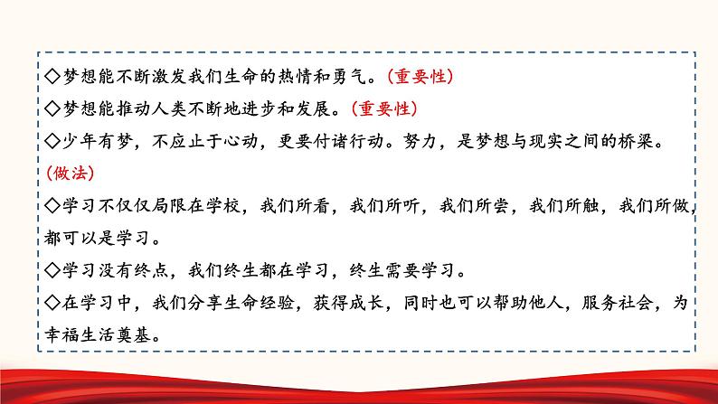 2022年中考道德与法治第一轮夯实基础靶向复习 专题01 成长的节拍(课件第6页