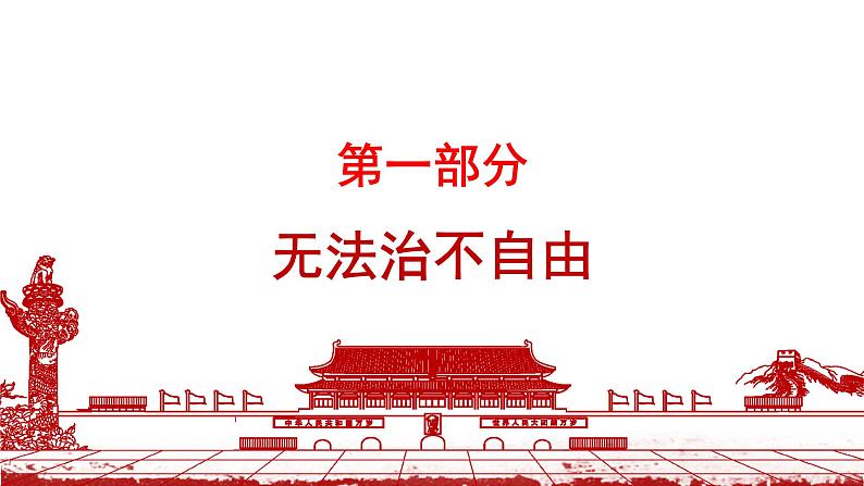 7.1 自由平等的真谛 课件-2021-2022学年部编版道德与法治八年级下册03