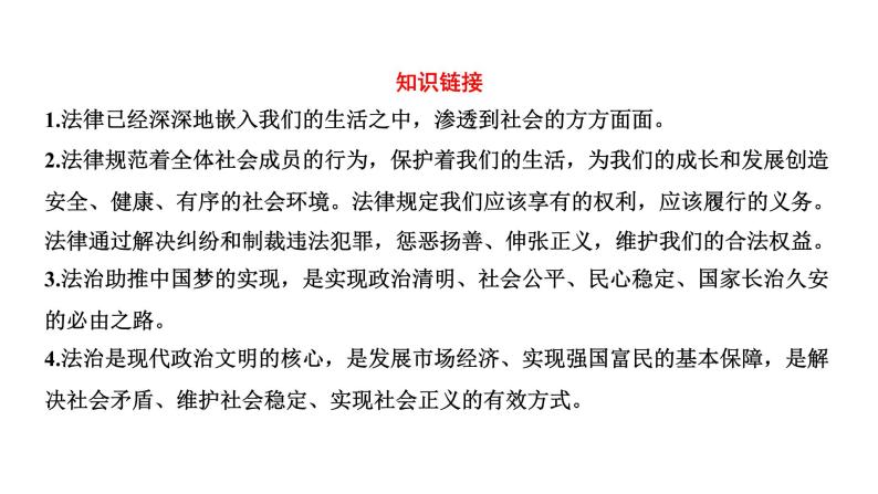 2022年河南省中考道德与法治二轮复习专题4平安中国法治建设课件03