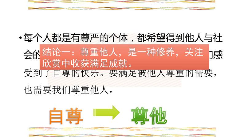 初中道德与法治人教版(部编)《尊重他人》部优课件第5页