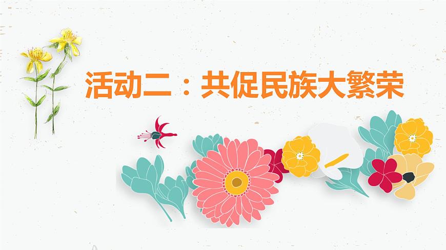 初中道德與法治人教版（部編）九年級上冊促進(jìn)民族團結(jié)部優(yōu)課件第7頁