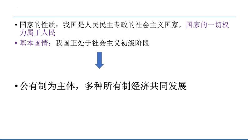 5.3基本经济制度课件2021-2022学年 部编版道德与法治八年级下册第5页