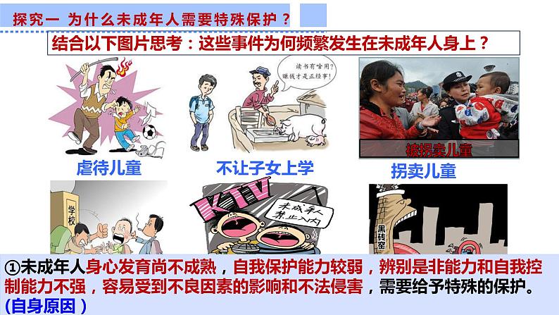 2021-2022学年部编版道德与法治七年级下册10.1法律为我们护航课件1第5页