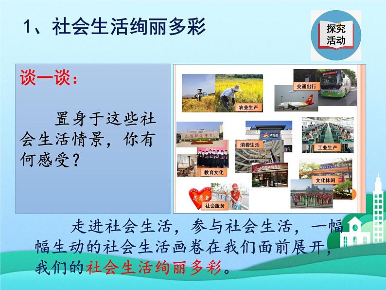 人教部编版道德与法治八年级上册1.1 我与社会 (共29张PPT)第7页