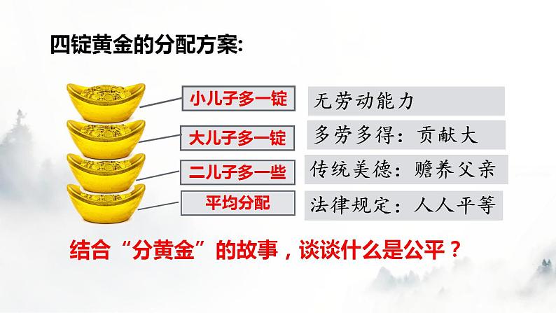 8.1公平正义的价值课件2021-2022学年部编版道德与法治八年级下册第7页