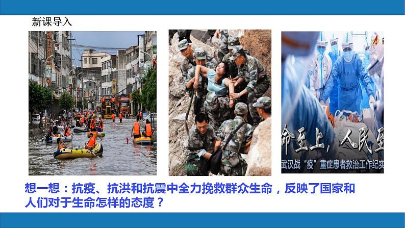 8.2敬畏生命2023-2024学年七上道德与法治课件第3页
