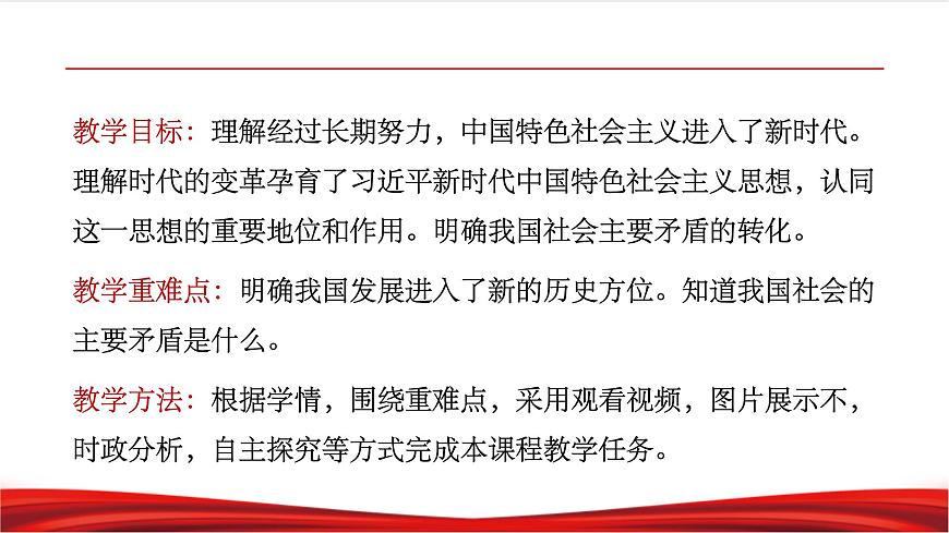 2.1 新時代的社會主要矛盾 課件第2頁