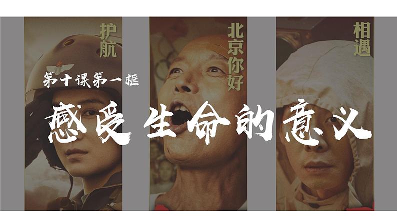 部编版 道德与法治《感受生命的意义》课件01