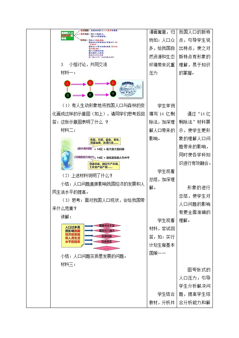 6.1 正视发展挑战 教案-2022-2023学年部编版道德与法治九年级上册第3页
