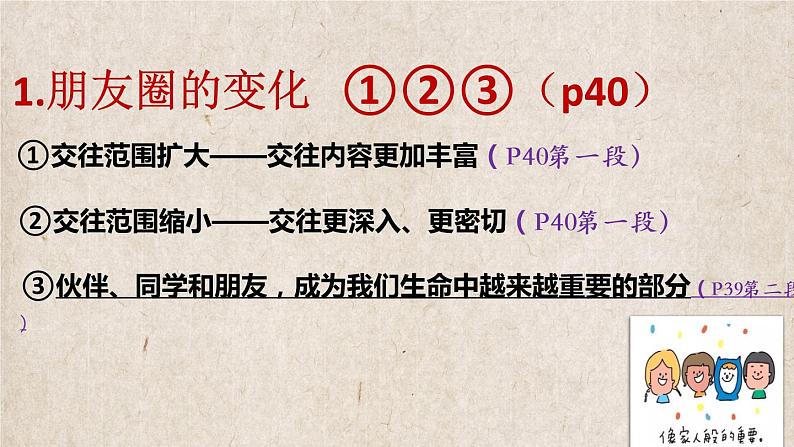 4.1 和朋友在一起 课件 部编版道德与法治七年级上册06