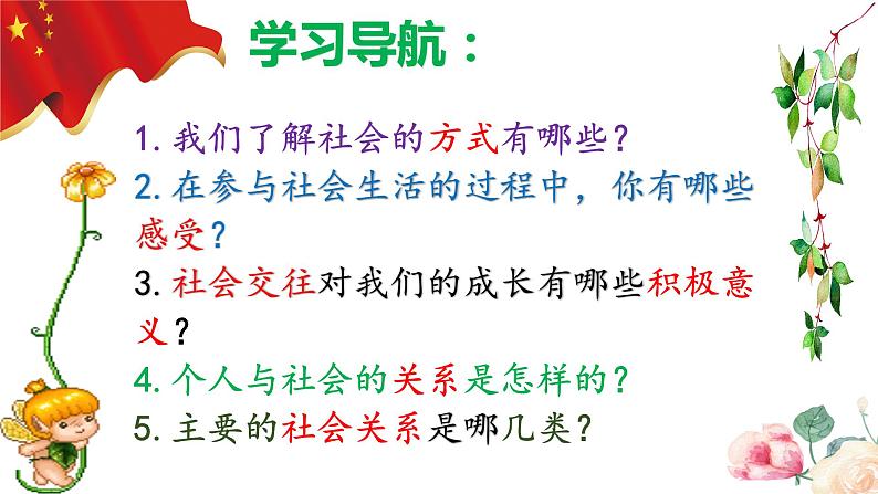 1.1 我与社会第5页