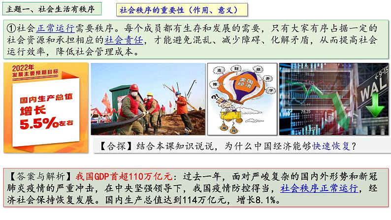 人教版八年级上册第二单元3.1 维护秩序同步课件第8页