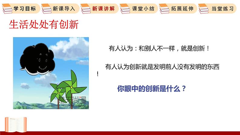 2.1 创新改变生活 课件 初中道德与法治人教部编版 九年级上册第6页