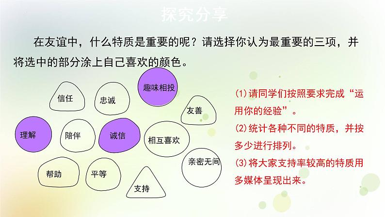 4.2 深深浅浅话友谊 课件 2022-2023学年部编版道德与法治七年级上册05
