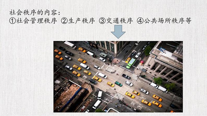 初中道德与法治 八年级上册 3.1维护秩序 课件第7页