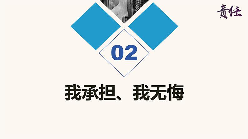初中道德与法治 八年级上册 6.2 做负责任的人 课件07