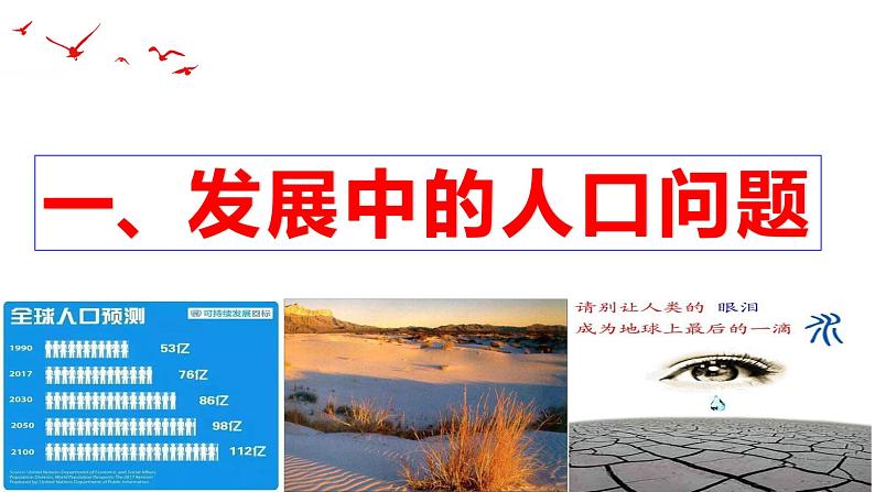 部编版九年级道德与法治上册课件--6.1 正视发展挑战第5页