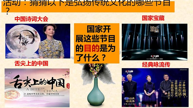统编版道德与法治 九年级上册 同步课件 5.1 延续文化血脉 课件 (第4页