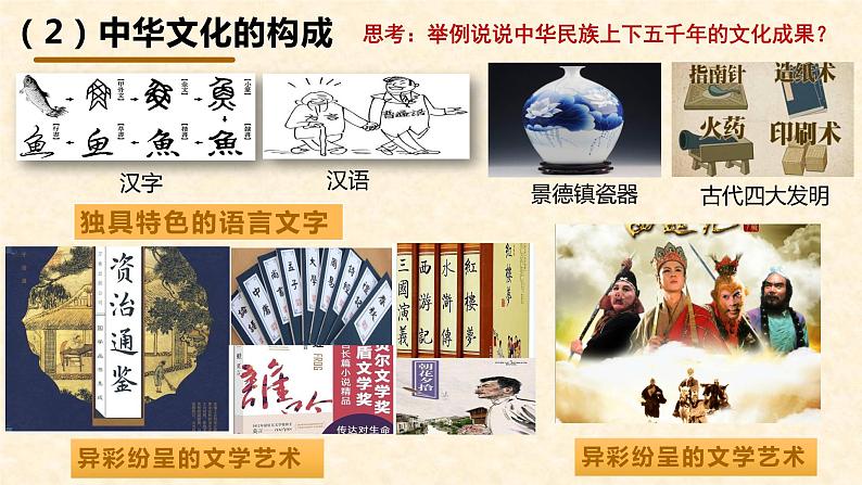 统编版道德与法治 九年级上册 同步课件 5.1 延续文化血脉 课件 (第7页