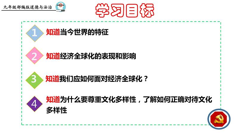 统编版 道德与法治九年级下册 课件 1.1 开放互动的世界第3页
