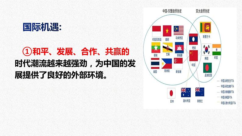 统编版 道德与法治九年级下册 课件 4.1 中国的机遇与挑战 课件第8页