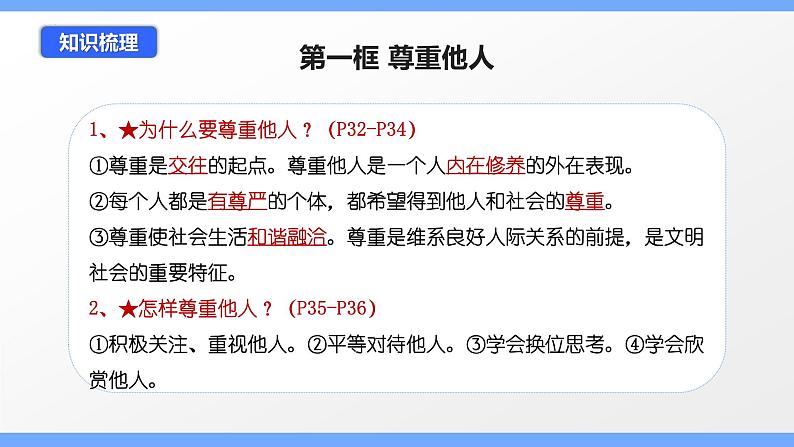 第四课 社会生活讲道德(考点串讲)-八年级道德与法治上学期期中期末考点大串讲(部编版)05