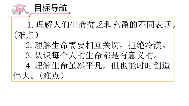 10.2 活出生命的精彩 课件-2022-2023学年部编版道德与法治七年级上册第2页