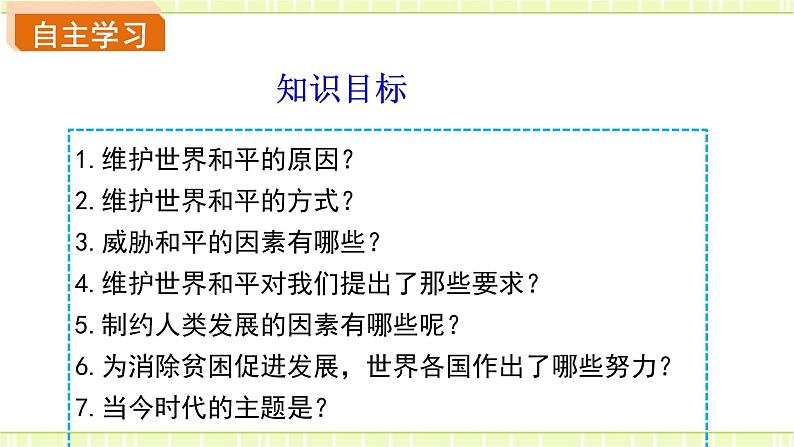 2.1推动和平与发展 课件03