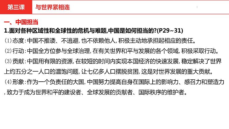 中考道德与法治总复习九年级下册第二单元课件第6页