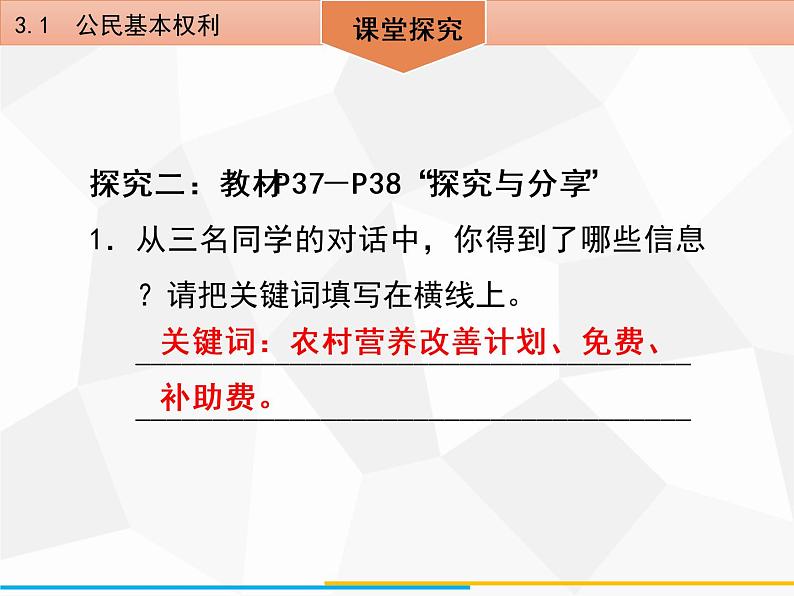 道德与法制八年级下册第三课公民权利3.1公民基本权利课件第8页