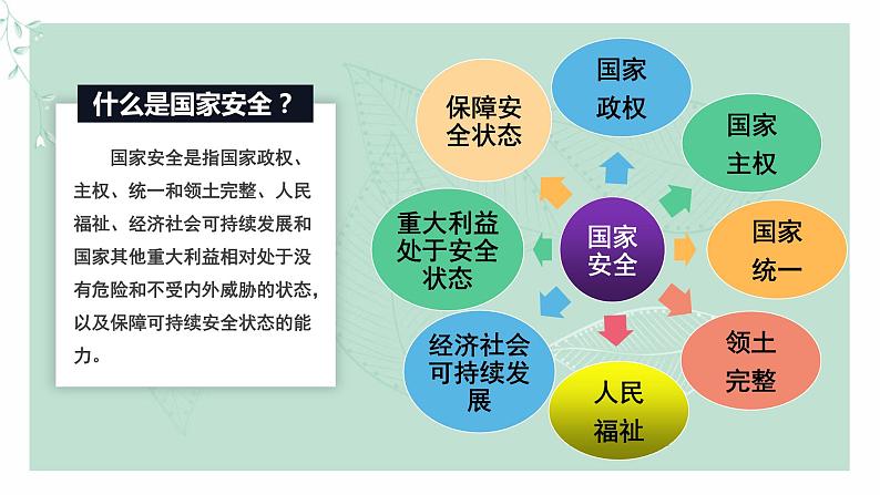 道德与法治八年级上册同步课件 树立总体国家安全观(终)07